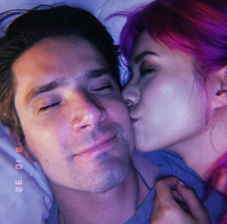 Chantal Thuy is in a relationship with Julian for more than four years.